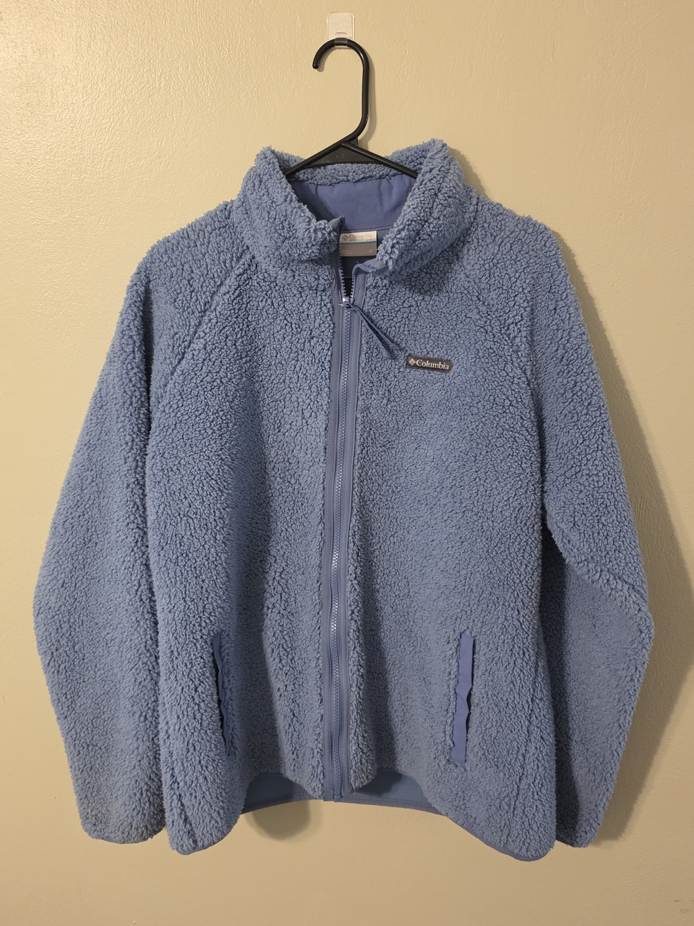 Columbia Light Blue Teddy Sherpa Jacket